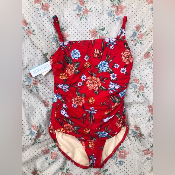 NWT MIRACLE BEACH BETTY DREAMSUIT One Piece Swim - Picture 1 of 15